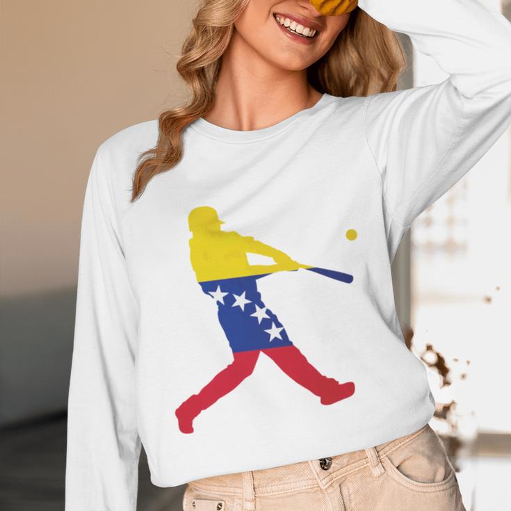 Venezuela Baseball Unisex Long Sleeve T-Shirt Venezuela Baseball Unisex Long Sleeve T-Shirt