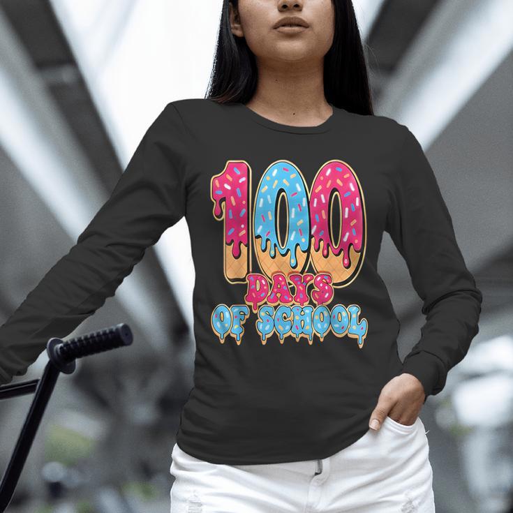 100 Days Of School Baseball Drip 100th Day Of School Unisex Long Sleeve T-Shirt 100 Days Of School Baseball Drip 100th Day Of School Unisex Long Sleeve T-Shirt