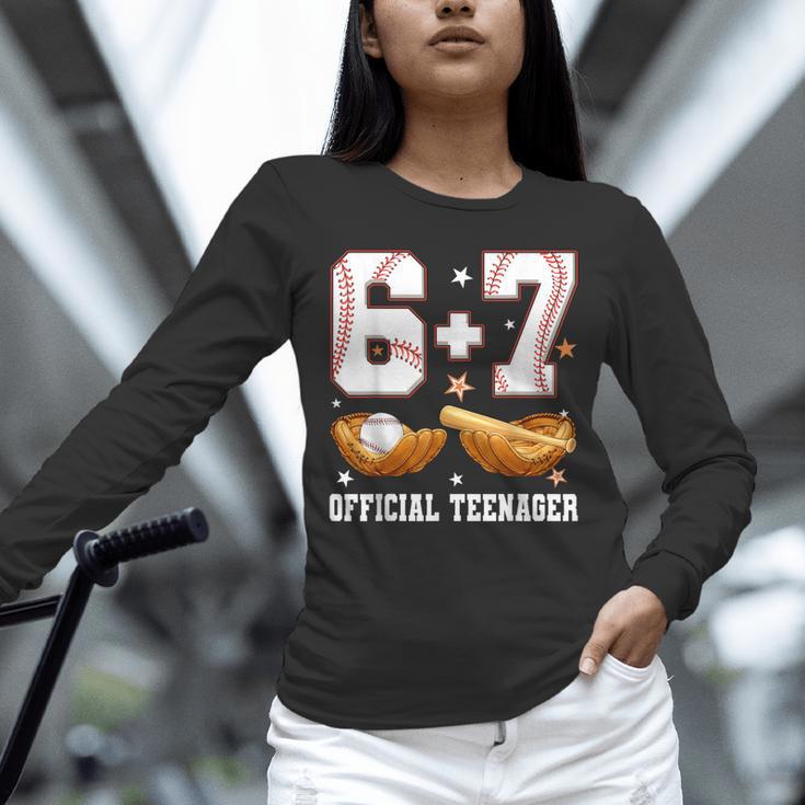 67 13 Year Old Official Teenager Baseball Boy 13th Birthday Unisex Long Sleeve T-Shirt 67 13 Year Old Official Teenager Baseball Boy 13th Birthday Unisex Long Sleeve T-Shirt