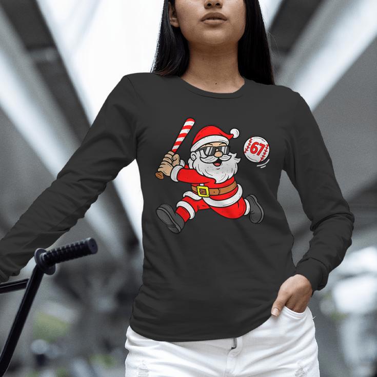 67 Baseball Santa Six Seven Meme Christmas Sport Men Boy Kid Unisex Long Sleeve T-Shirt 67 Baseball Santa Six Seven Meme Christmas Sport Men Boy Kid Unisex Long Sleeve T-Shirt