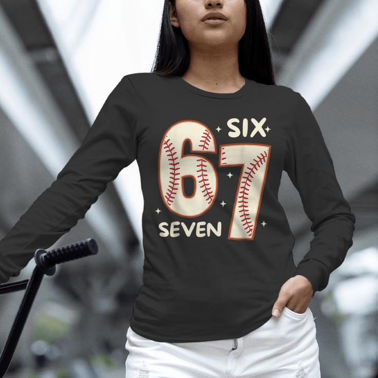 67 Baseball Six Seven 6 7 Meme Kids 67 Teen Boys 6-7 Unisex Long Sleeve T-Shirt 67 Baseball Six Seven 6 7 Meme Kids 67 Teen Boys 6-7 Unisex Long Sleeve T-Shirt