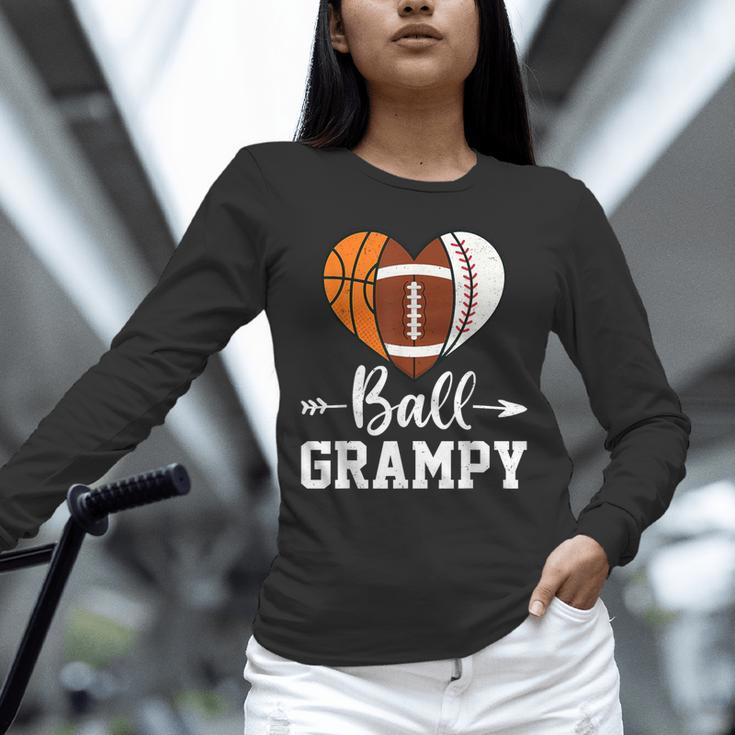 Ball Grampy Basketball Football Baseball Player Unisex Long Sleeve T-Shirt