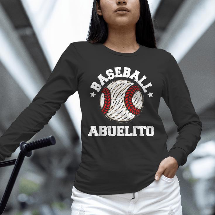 Baseball Abuelito Distressed Vintage Grandpa Game Day Unisex Long Sleeve T-Shirt Baseball Abuelito Distressed Vintage Grandpa Game Day Unisex Long Sleeve T-Shirt