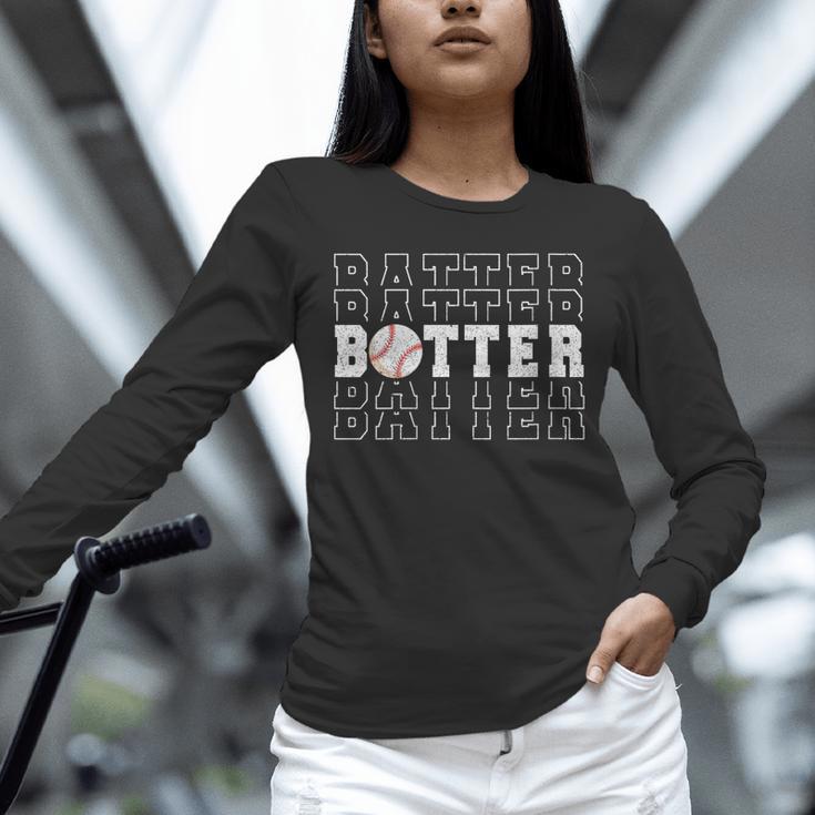 Baseball Batter Team Player Sport Lover Family Friends Fans Unisex Long Sleeve T-Shirt Baseball Batter Team Player Sport Lover Family Friends Fans Unisex Long Sleeve T-Shirt