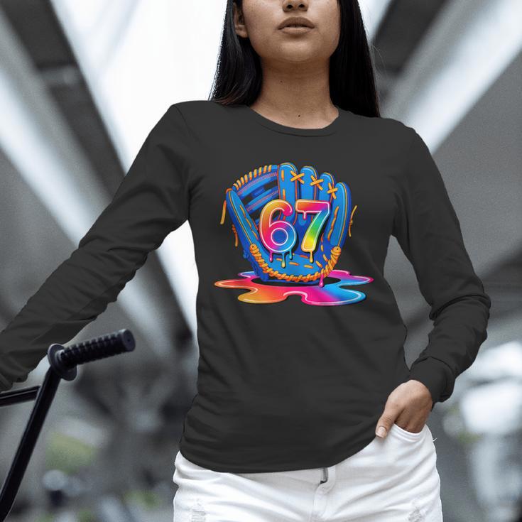 Baseball Drip Ice Cream 67 Lifestyle 101 Unisex Long Sleeve T-Shirt Baseball Drip Ice Cream 67 Lifestyle 101 Unisex Long Sleeve T-Shirt