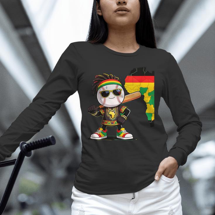 Baseball Drip Ice Cream Boys Youth Kids History Month Unisex Long Sleeve T-Shirt Baseball Drip Ice Cream Boys Youth Kids History Month Unisex Long Sleeve T-Shirt