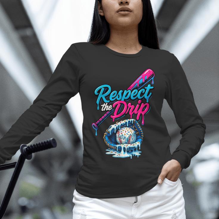 Baseball Drip Ice Cream Sprinkles Youth Boys Baseball Glove Unisex Long Sleeve T-Shirt Baseball Drip Ice Cream Sprinkles Youth Boys Baseball Glove Unisex Long Sleeve T-Shirt