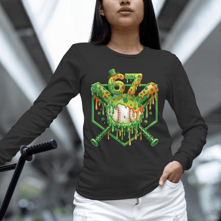 Baseball Drip St Patricks Day Boys Baseball St Patricks Day Unisex Long Sleeve T-Shirt Baseball Drip St Patricks Day Boys Baseball St Patricks Day Unisex Long Sleeve T-Shirt