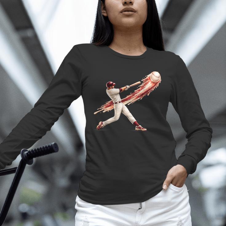 Baseball Drip Team For Boys And Girls Ice Cream Cool Unisex Long Sleeve T-Shirt Baseball Drip Team For Boys And Girls Ice Cream Cool Unisex Long Sleeve T-Shirt