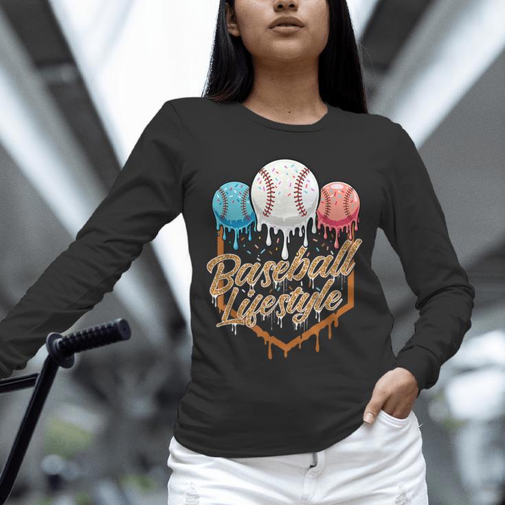 Baseball Lifestyle Baseball Lover Player Baseballer Unisex Long Sleeve T-Shirt Baseball Lifestyle Baseball Lover Player Baseballer Unisex Long Sleeve T-Shirt