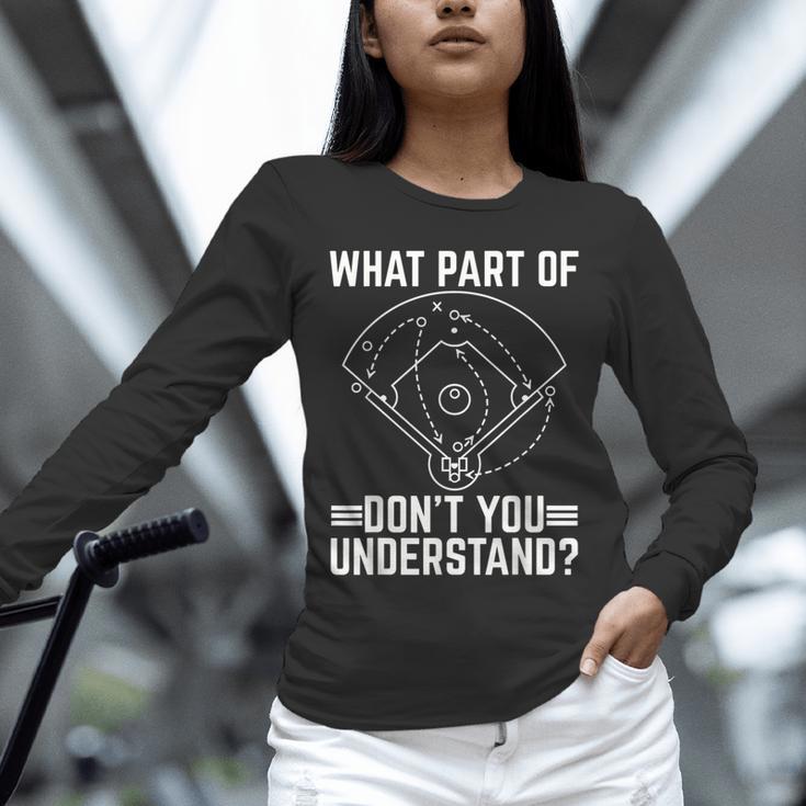 Baseball Math Double Play What Part Of Baseball Game Unisex Long Sleeve T-Shirt