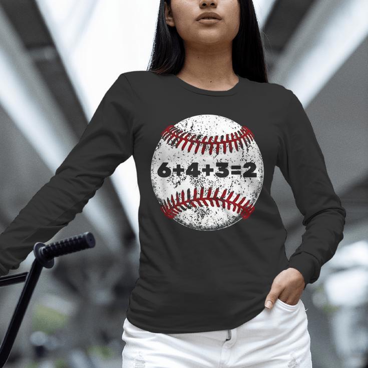 Baseball Red Stitches Sport Graphic 6432 Unisex Long Sleeve T-Shirt Baseball Red Stitches Sport Graphic 6432 Unisex Long Sleeve T-Shirt