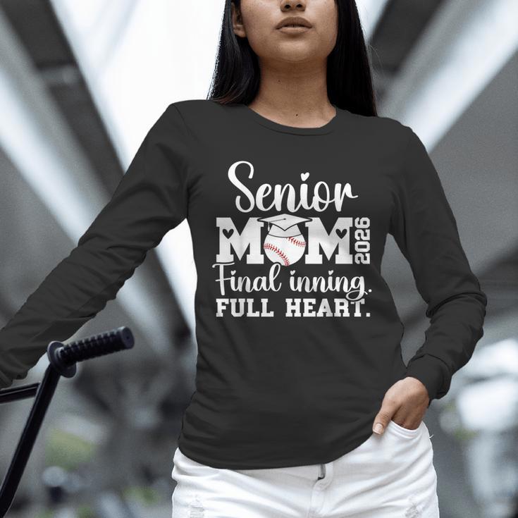 Baseball Senior Mom 2026 Final Inning Baseball Senior Mama Unisex Long Sleeve T-Shirt Baseball Senior Mom 2026 Final Inning Baseball Senior Mama Unisex Long Sleeve T-Shirt