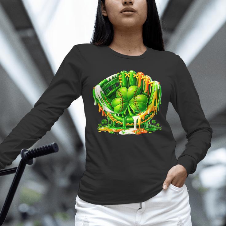 Baseball St Patricks Day Carnival Party Ice Cream Drip Boys Unisex Long Sleeve T-Shirt Baseball St Patricks Day Carnival Party Ice Cream Drip Boys Unisex Long Sleeve T-Shirt