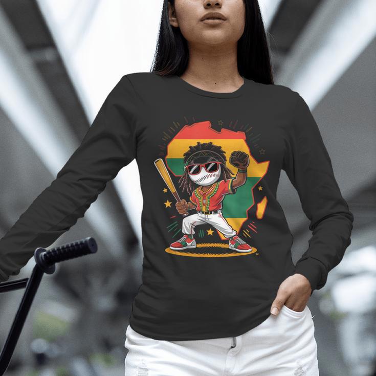 Baseball History Month For Boys Unisex Long Sleeve T-Shirt
