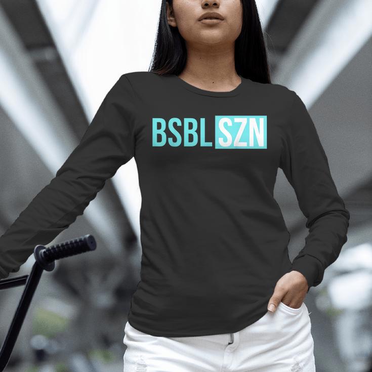 BSBL SZN Baseball Season Game Day Boys Girls Youth Unisex Long Sleeve T-Shirt BSBL SZN Baseball Season Game Day Boys Girls Youth Unisex Long Sleeve T-Shirt