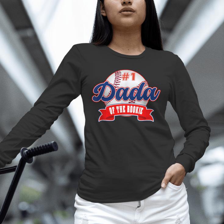Dada Rookie Of Year 1st Birthday Baseball Theme Matching Unisex Long Sleeve T-Shirt Dada Rookie Of Year 1st Birthday Baseball Theme Matching Unisex Long Sleeve T-Shirt
