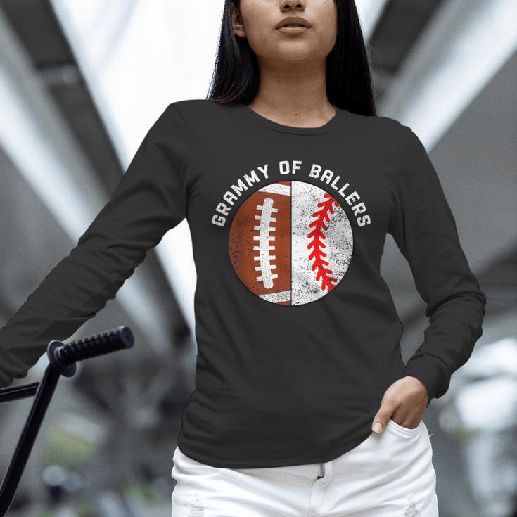 Grammy Of Ballers Football Baseball Grandma Grammy Unisex Long Sleeve T-Shirt Grammy Of Ballers Football Baseball Grandma Grammy Unisex Long Sleeve T-Shirt