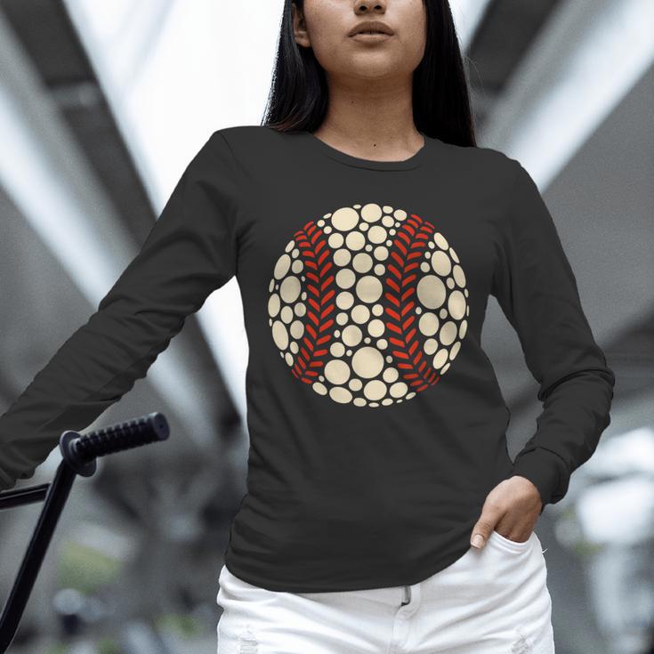 Happy Dot Day Baseball Colorful Polka Dots Boy And Youth Unisex Long Sleeve T-Shirt Happy Dot Day Baseball Colorful Polka Dots Boy And Youth Unisex Long Sleeve T-Shirt