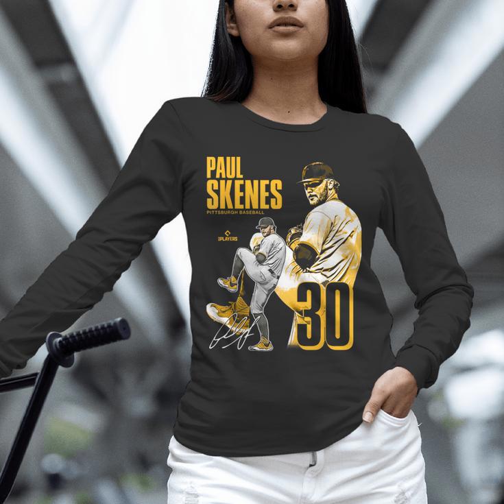 Paul Skenes Pittsburgh MLB Baseball Players MLBPSK304N Unisex Long Sleeve T-Shirt