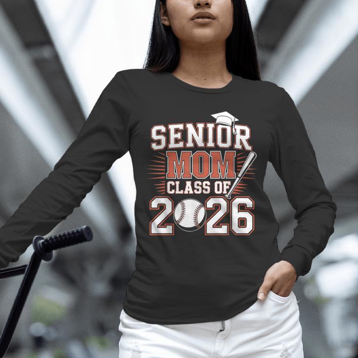 Senior Mom Class Of 2026 Graduate Baseball 2026 Graduation Unisex Long Sleeve T-Shirt Senior Mom Class Of 2026 Graduate Baseball 2026 Graduation Unisex Long Sleeve T-Shirt