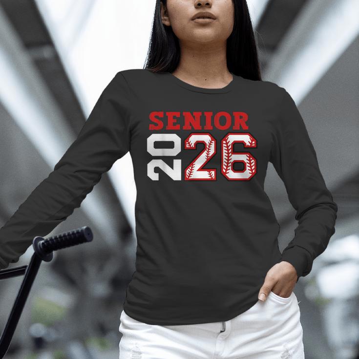Senior Night Class Of 2026 Baseball Seniors Matching Team Unisex Long Sleeve T-Shirt