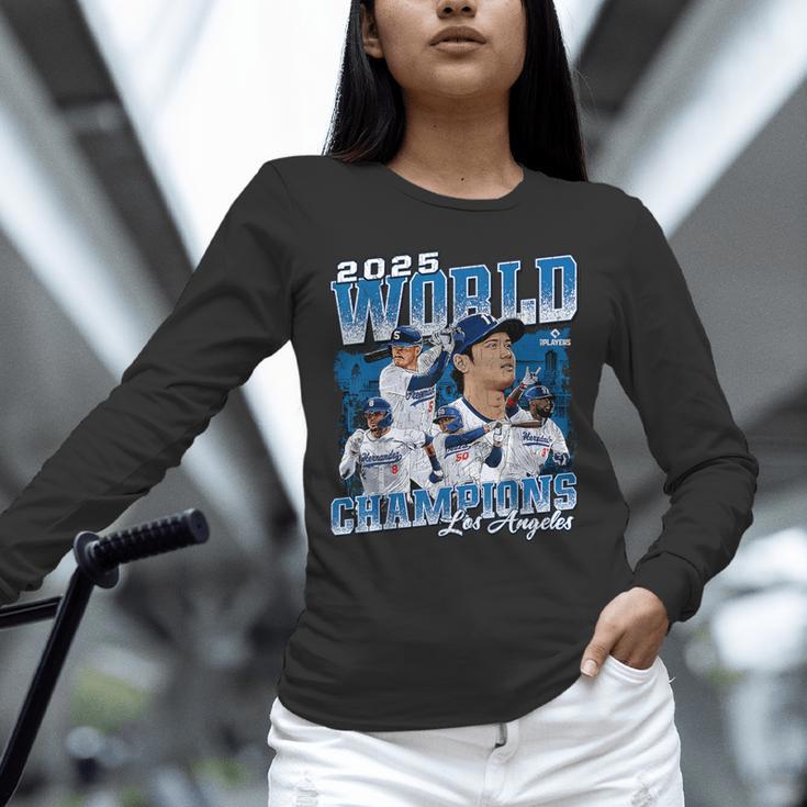 Shohei Ohtani 2025 Los Angeles Baseball Champions MLBPA Unisex Long Sleeve T-Shirt
