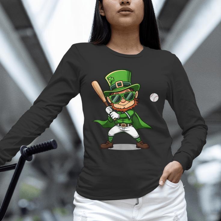 St Patrick’s Day Leprechaun Baseball Irish Graphic Unisex Long Sleeve T-Shirt St Patrick’s Day Leprechaun Baseball Irish Graphic Unisex Long Sleeve T-Shirt
