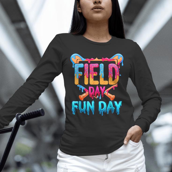 Teacher Kids Field Day 2026 Baseball Field Day Fun Day Unisex Long Sleeve T-Shirt Teacher Kids Field Day 2026 Baseball Field Day Fun Day Unisex Long Sleeve T-Shirt