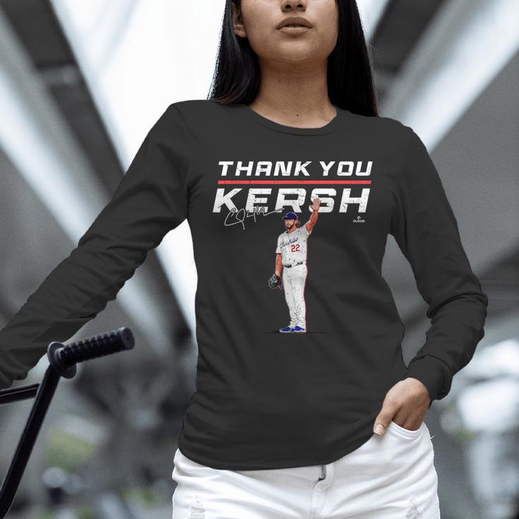 Thank You Kersh Clayton Kershaw Los Angeles Baseball MLBPA Unisex Long Sleeve T-Shirt