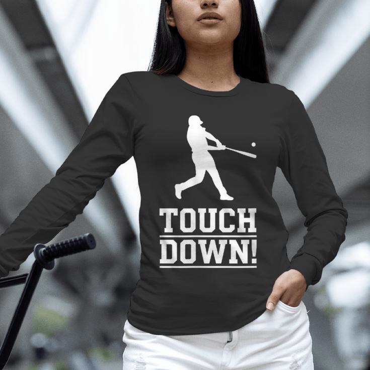 Touchdown Baseball Football Sports Unisex Long Sleeve T-Shirt