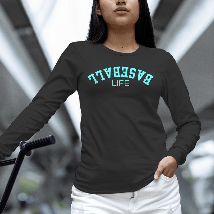 Upside Down Baseball Life Game Day Boys Girls Youth Unisex Long Sleeve T-Shirt Upside Down Baseball Life Game Day Boys Girls Youth Unisex Long Sleeve T-Shirt