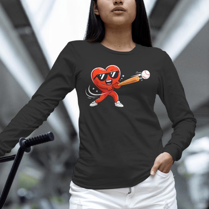 Valentine Baseball Heart Sport Valentines Day Men Boys Kids Unisex Long Sleeve T-Shirt Valentine Baseball Heart Sport Valentines Day Men Boys Kids Unisex Long Sleeve T-Shirt