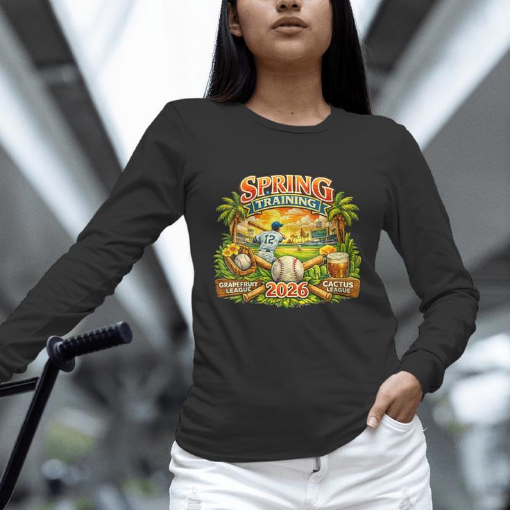 Women's Awesome Spring Trainings 2026 Baseball Arizona Florida Unisex Long Sleeve T-Shirt