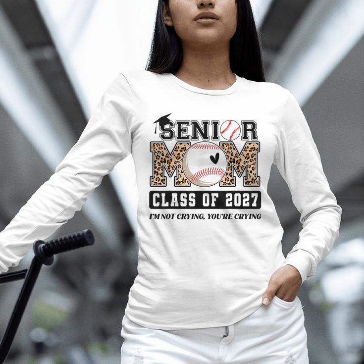 Baseball Senior Class Of 2027 Senior 2027 Graduation Women Unisex Long Sleeve T-Shirt Baseball Senior Class Of 2027 Senior 2027 Graduation Women Unisex Long Sleeve T-Shirt