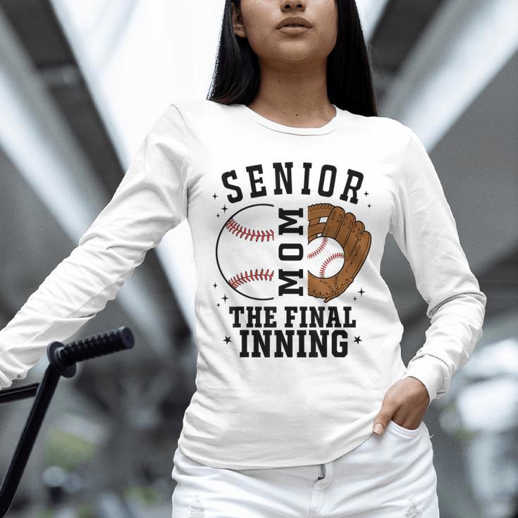 Baseball Senior Mom 2026 The Final Inning Unisex Long Sleeve T-Shirt Baseball Senior Mom 2026 The Final Inning Unisex Long Sleeve T-Shirt