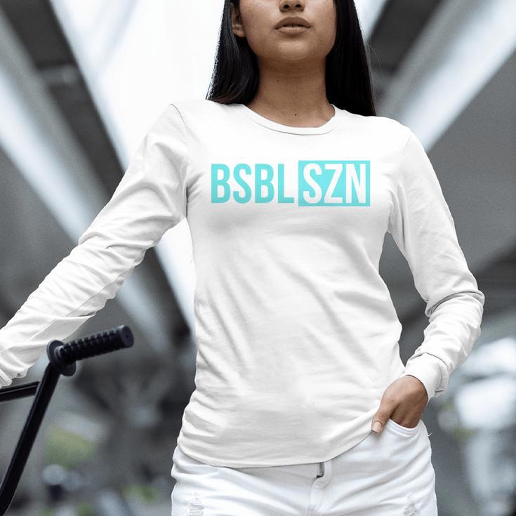 BSBL SZN Baseball Season Game Day Boys Girls Youth Premium Tri-Blend Unisex Long Sleeve T-Shirt BSBL SZN Baseball Season Game Day Boys Girls Youth Premium Tri-Blend Unisex Long Sleeve T-Shirt