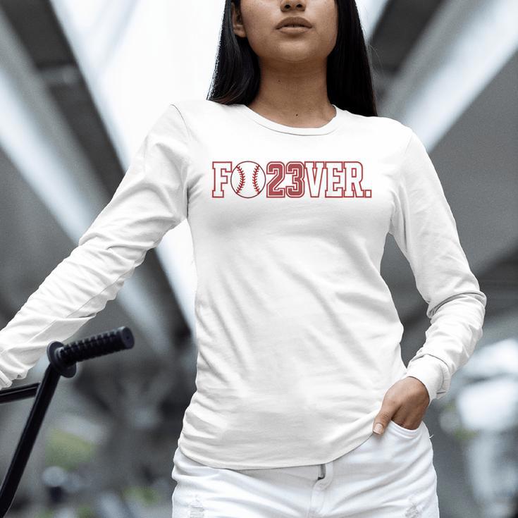 Fo23ver Baseball Sports Fan 23 Forever Unisex Long Sleeve T-Shirt Fo23ver Baseball Sports Fan 23 Forever Unisex Long Sleeve T-Shirt