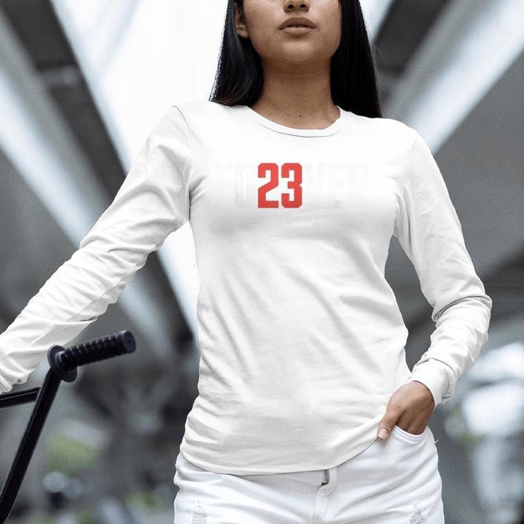 FO23VER Trendy Number 23 Baseball Team Sport For Women Men Unisex Long Sleeve T-Shirt FO23VER Trendy Number 23 Baseball Team Sport For Women Men Unisex Long Sleeve T-Shirt