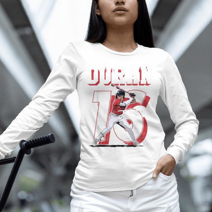 Jarren Duran Boston MLB Baseball Players MLBJDU201M Unisex Long Sleeve T-Shirt Jarren Duran Boston MLB Baseball Players MLBJDU201M Unisex Long Sleeve T-Shirt