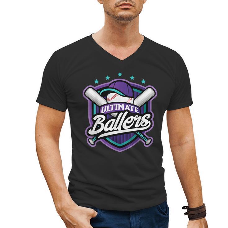 Ultimate Ballers Baseball Men's V-Neck T-Shirt