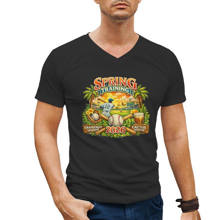 Women's Awesome Spring Trainings 2026 Baseball Arizona Florida Men's V-Neck T-Shirt Women's Awesome Spring Trainings 2026 Baseball Arizona Florida Men's V-Neck T-Shirt