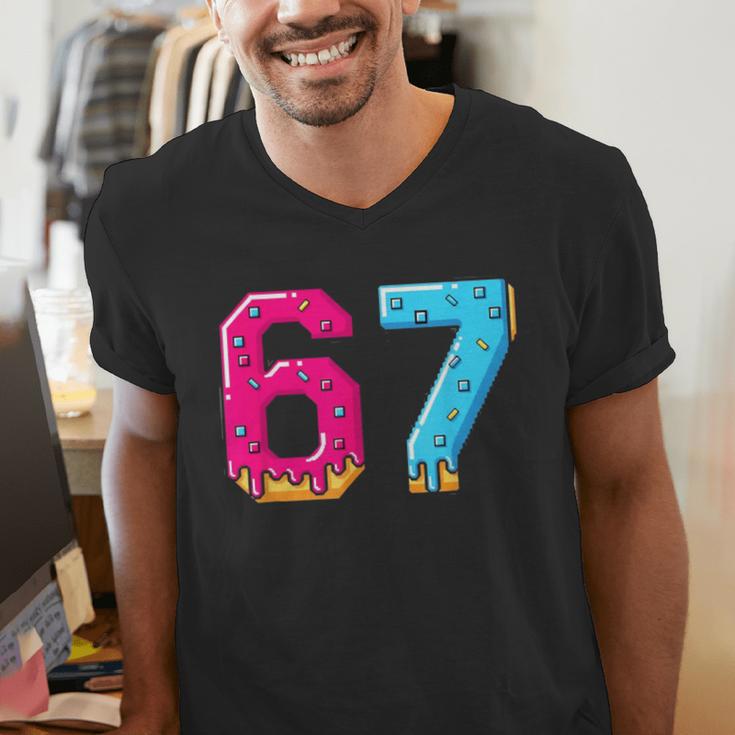 67 Shirt Baseball Life Style 101 Apparel Youth Drip Meme Men's V-Neck T-Shirt 67 Shirt Baseball Life Style 101 Apparel Youth Drip Meme Men's V-Neck T-Shirt