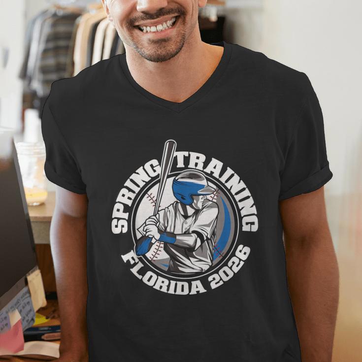 Florida Spring Trainings 2026 Baseball Grapefruit Cactus Men's V-Neck T-Shirt