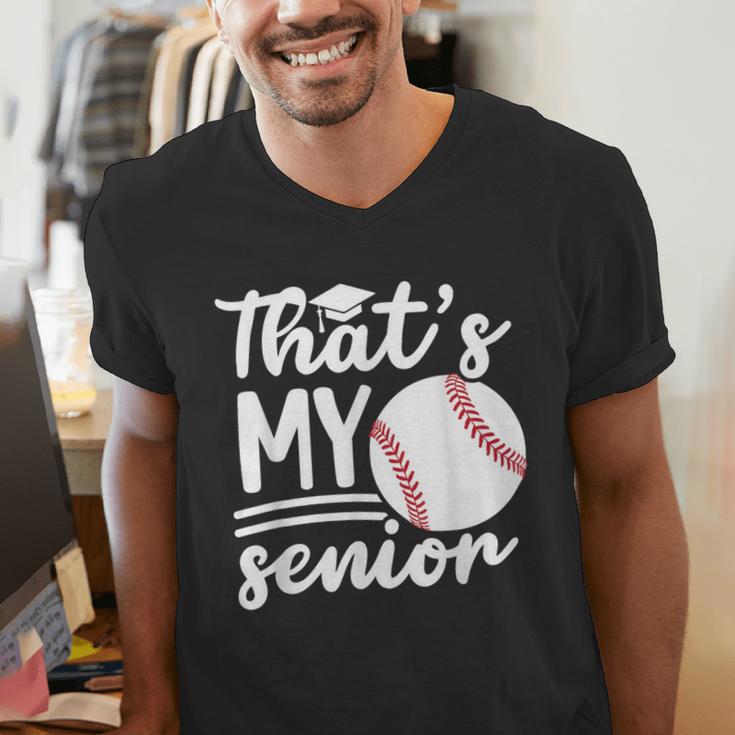 My Senior Baseball Senior Mom 2026 Baseball Senior Mama Men's V-Neck T-Shirt My Senior Baseball Senior Mom 2026 Baseball Senior Mama Men's V-Neck T-Shirt