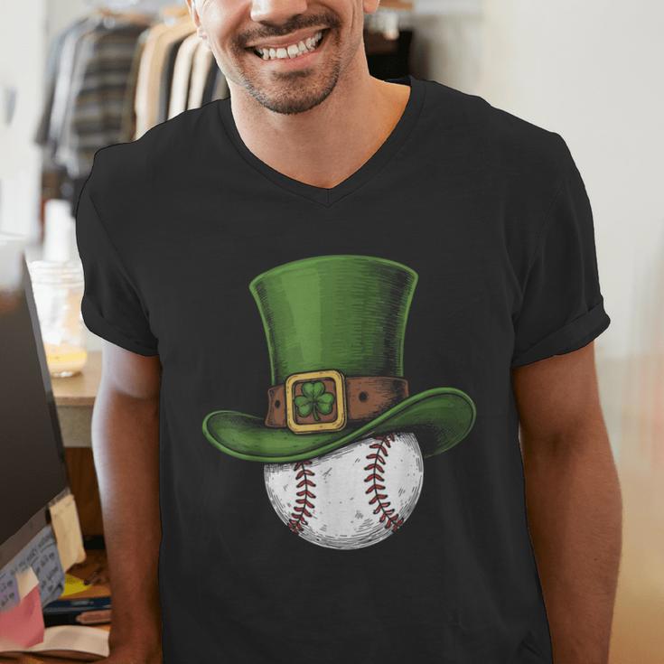St Patricks Day Shamrock Baseball Saint Paddy's Kids Boys Men's V-Neck T-Shirt St Patricks Day Shamrock Baseball Saint Paddy's Kids Boys Men's V-Neck T-Shirt