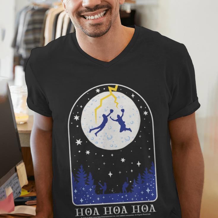 Twilight HOA HOA HOA Vampire Baseball Moonlight Movie Men's V-Neck T-Shirt Twilight HOA HOA HOA Vampire Baseball Moonlight Movie Men's V-Neck T-Shirt