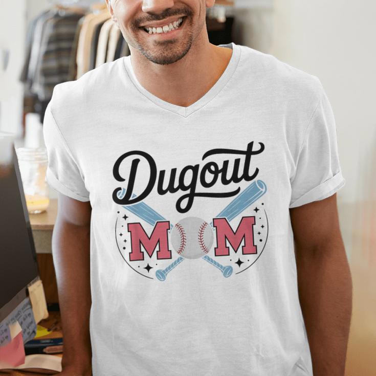 Baseball Mom – Proud Dugout Supporter Men's V-Neck T-Shirt Baseball Mom – Proud Dugout Supporter Men's V-Neck T-Shirt