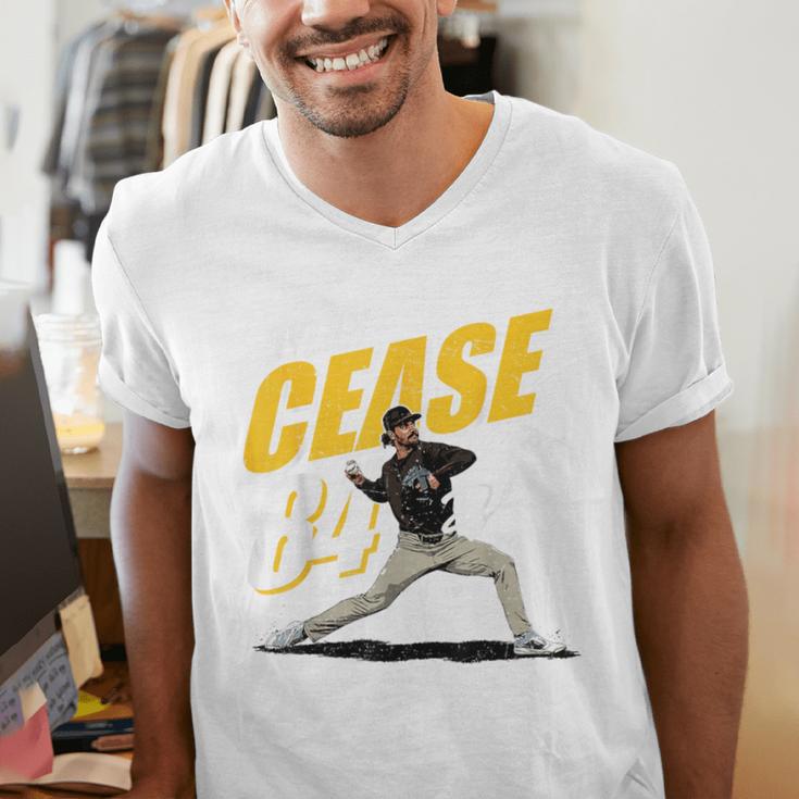 Dylan Cease San Diego MLB Baseball Players MLBDCE204M Men's V-Neck T-Shirt Dylan Cease San Diego MLB Baseball Players MLBDCE204M Men's V-Neck T-Shirt