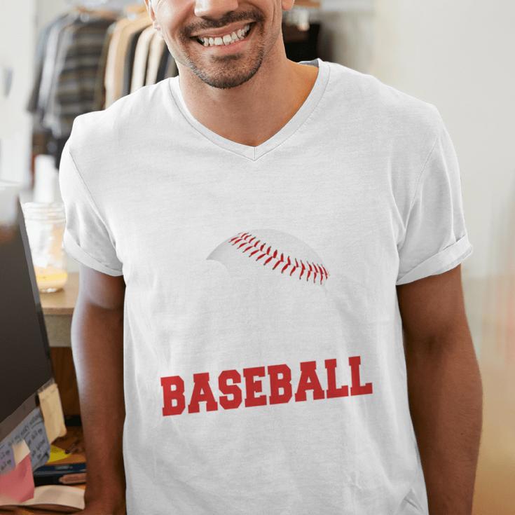 Proud Sister Of A Baseball Senior Class Of 2026 Graduation Men's V-Neck T-Shirt